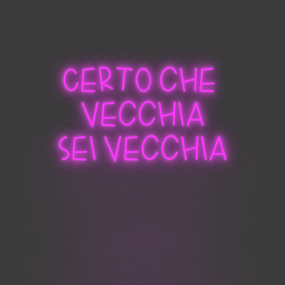 La tua scrittina Certo che 
v...