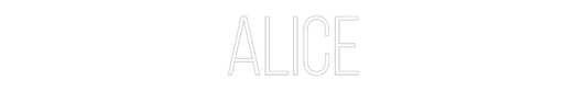 La tua scrittina Alice
