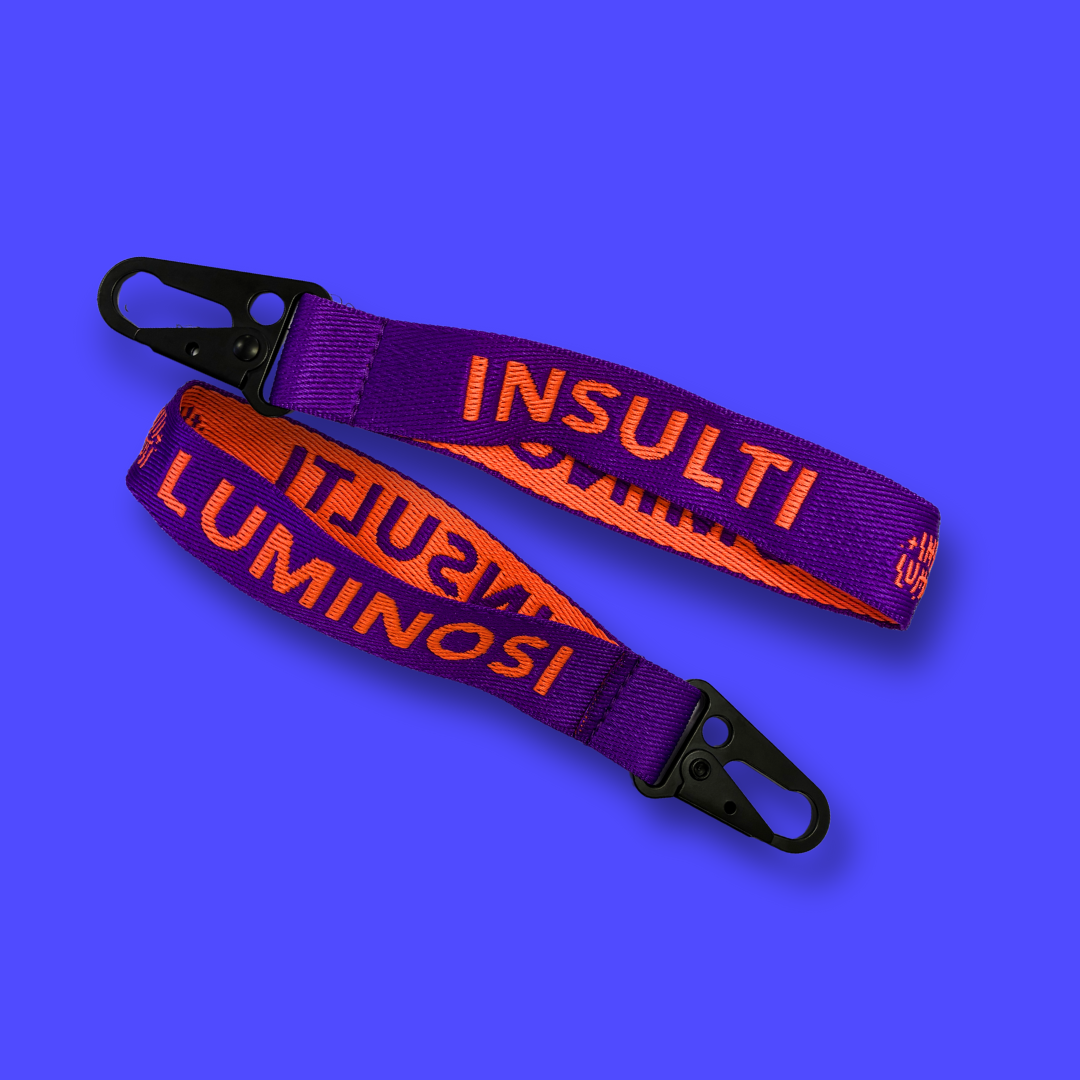 Portachiavi "INSULTI LUMINOSI"