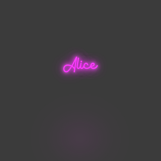 La tua scrittina Alice