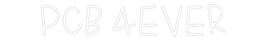 La tua scrittina PCB 4ever