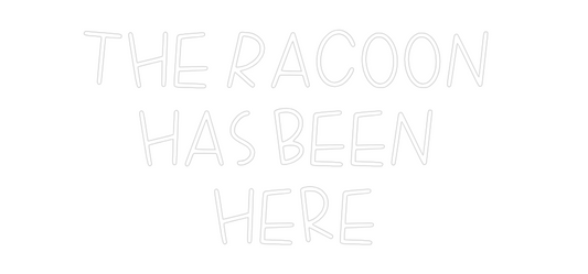 La tua scrittina the Racoon 
...