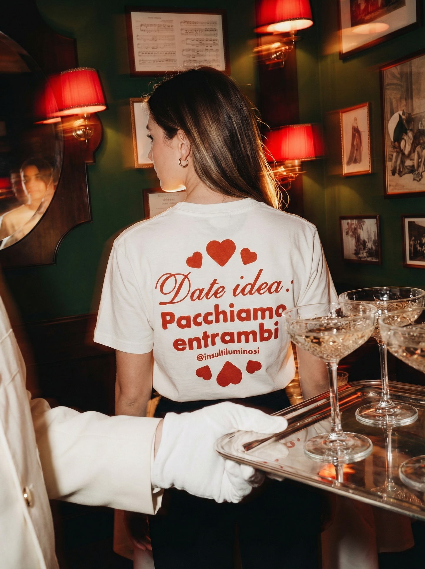 Maglietta "Date idea: pacchiamo entrambi"