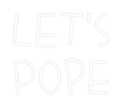La tua scrittina Let's
Pope