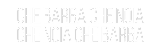 La tua scrittina CHE BARBA CHE...