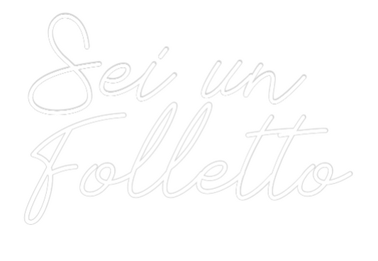 La tua scrittina Sei un 
Foll...