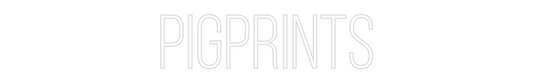 La tua scrittina Pigprints