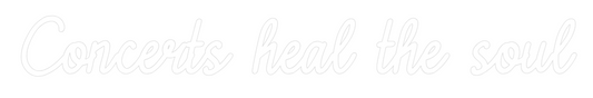 La tua scrittina Concerts heal...