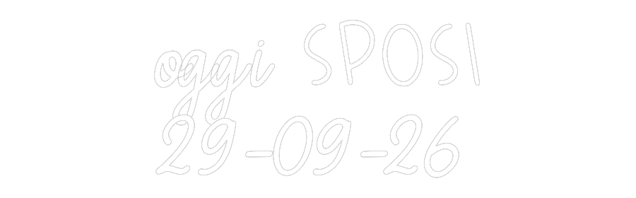 La tua scrittina oggi sposi
2...
