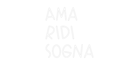 La tua scrittina Ama
Ridi
So...