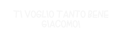 La tua scrittina Ti Voglio Tan...