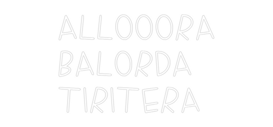 La tua scrittina ALLOOORA
BAL...