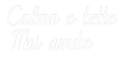 La tua scrittina Calma e tette...