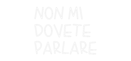 La tua scrittina Non mi 
dove...