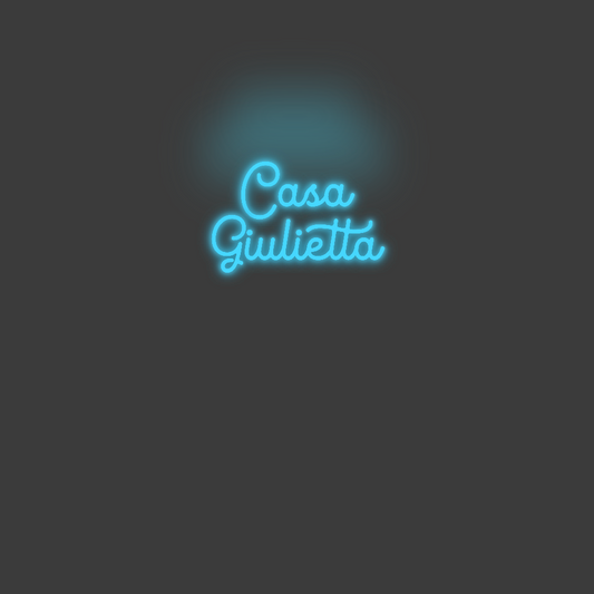 La tua scrittina Casa
Giuliet...