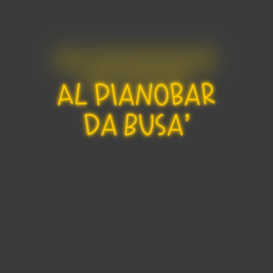 La tua scrittina Al Pianobar
...