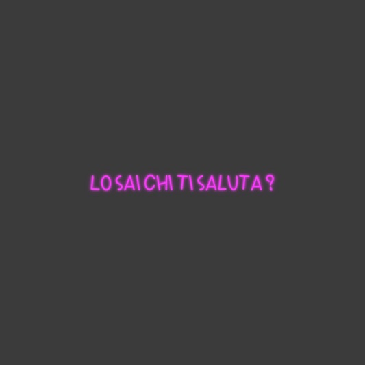 La tua scrittina Lo sai chi ti...