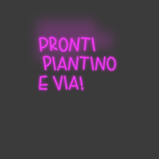 La tua scrittina Pronti
 pian...