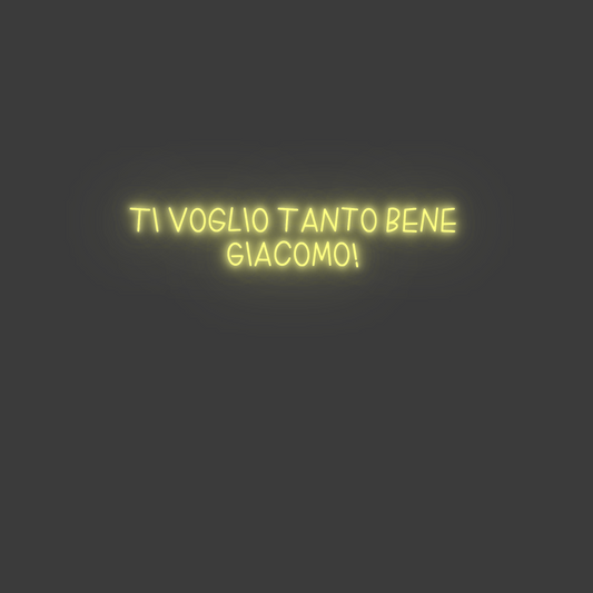 La tua scrittina Ti Voglio Tan...