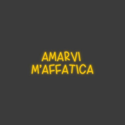 La tua scrittina amarvi 
m’af...