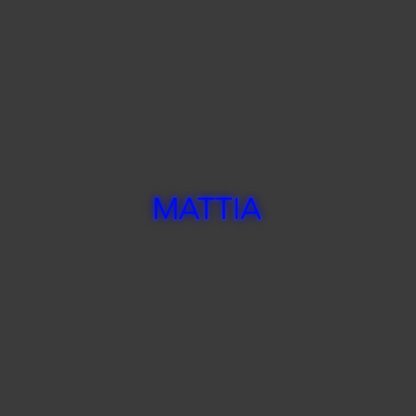 La tua scrittina MATTIA