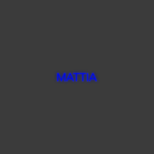 La tua scrittina MATTIA