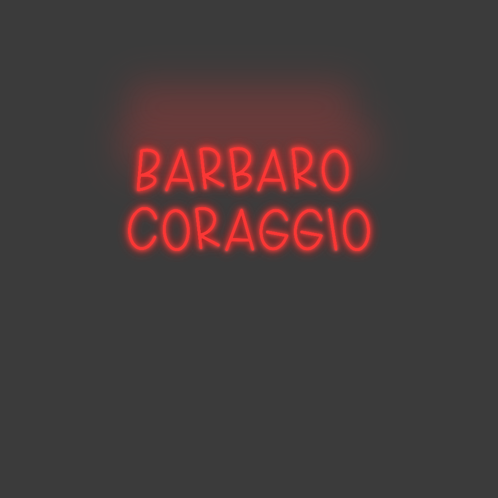 La tua scrittina Barbaro 
cor...