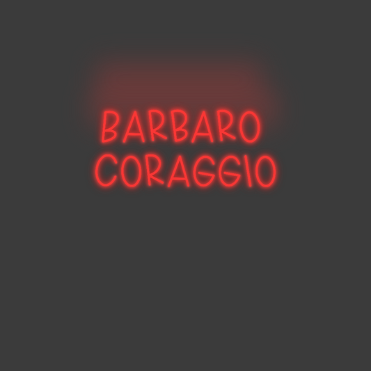 La tua scrittina Barbaro 
cor...