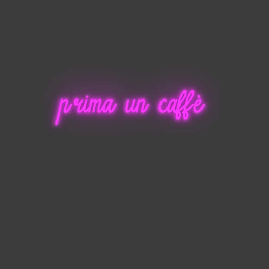 La tua scrittina prima un caffè