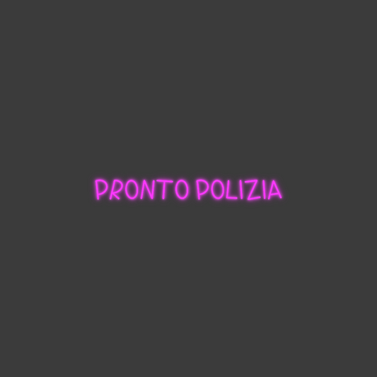 La tua scrittina PRONTO POLIZIA