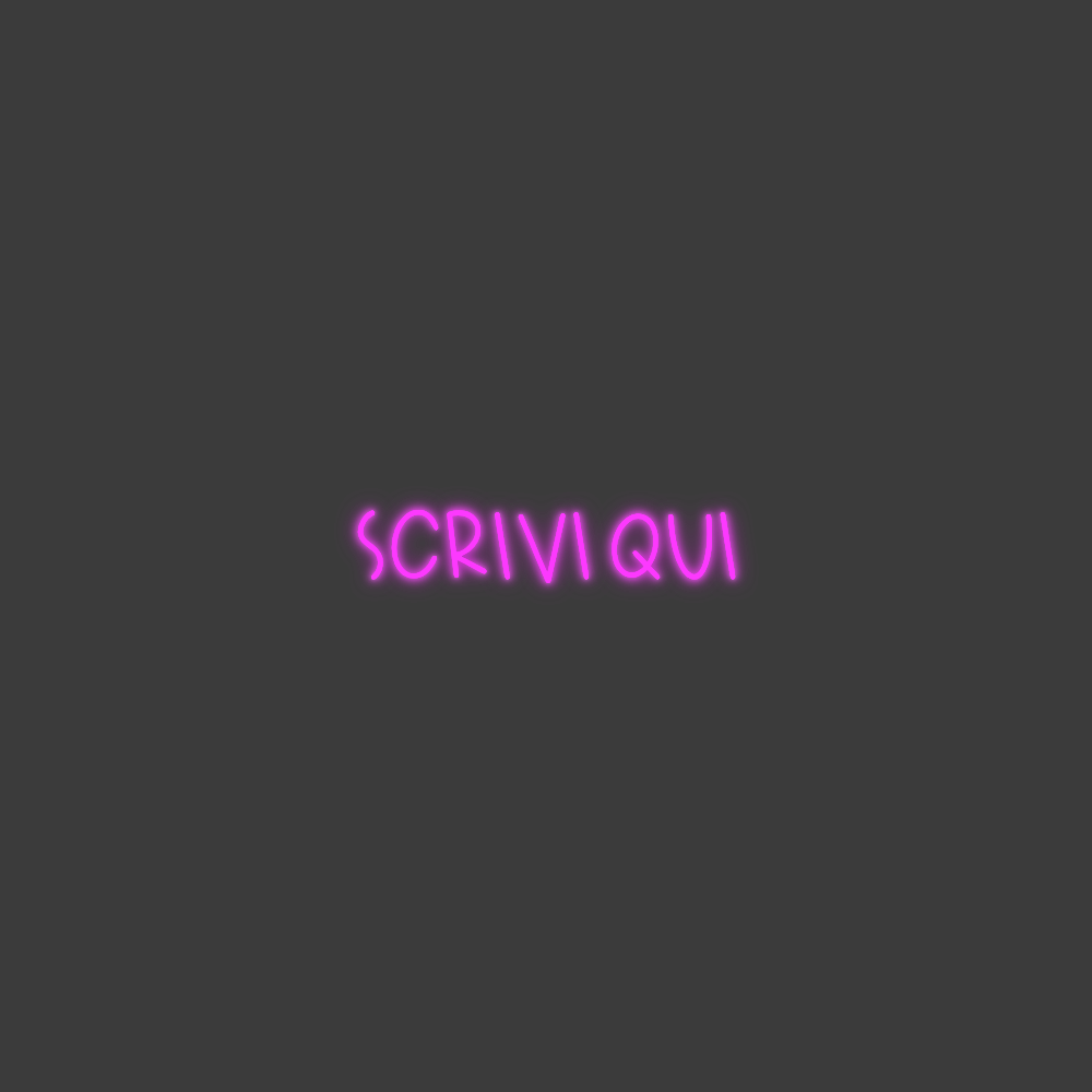 La tua scrittina Scrivi qui