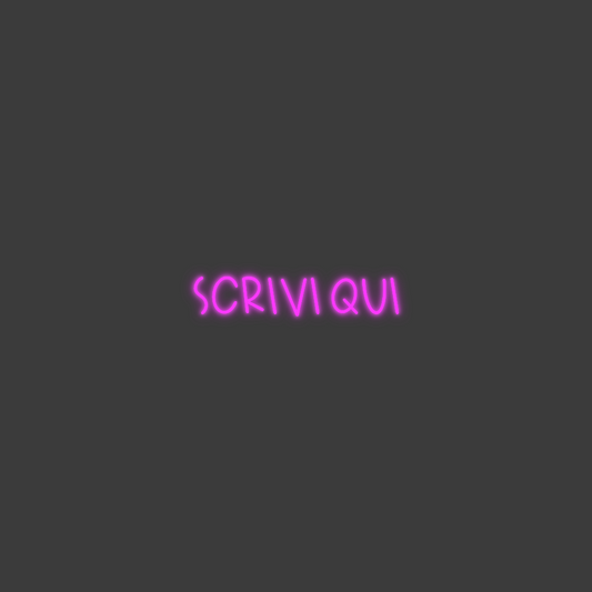 La tua scrittina Scrivi qui