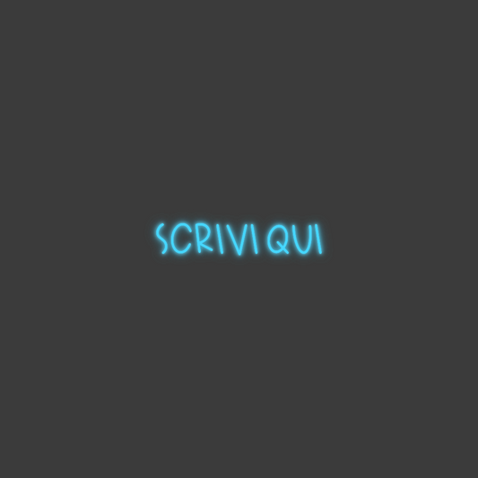 La tua scrittina Scrivi qui