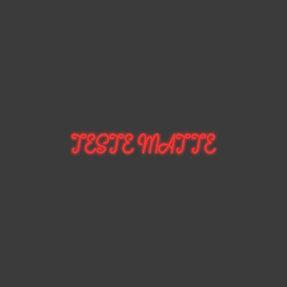 La tua scrittina TESTE MATTE