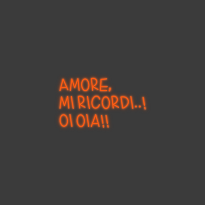 La tua scrittina Amore,
mi ri...