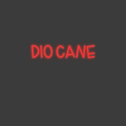 La tua scrittina DIO CANE