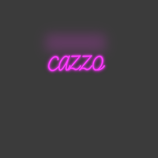 La tua scrittina CAZZO