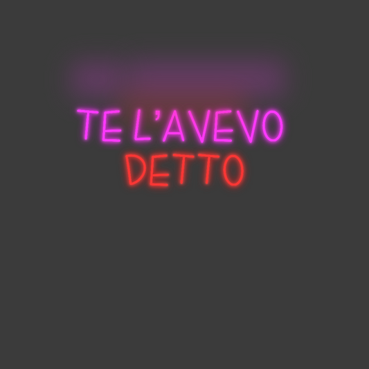 La tua scrittina te l’avevo 
...