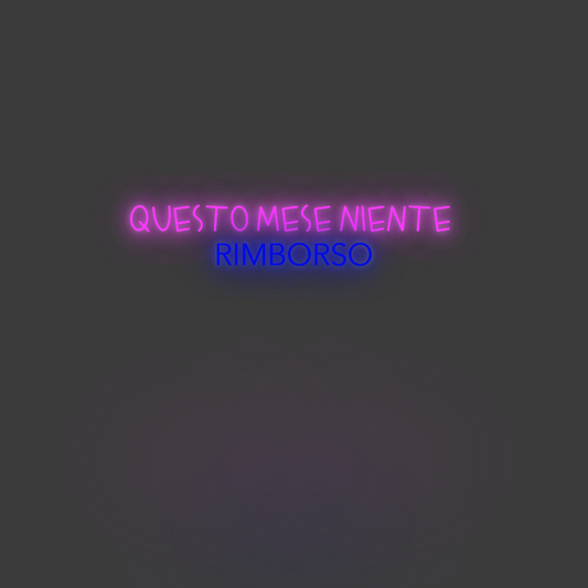 La tua scrittina QUESTO MESE N...
