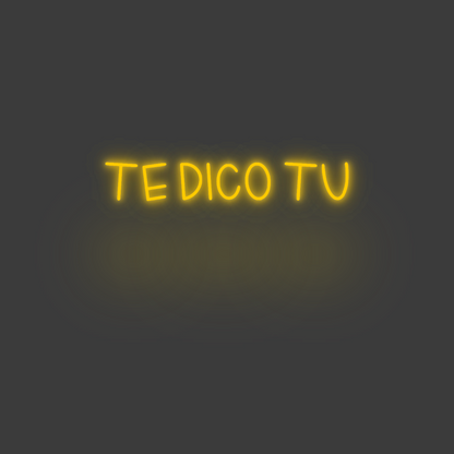 La tua scrittina TE DICO TU