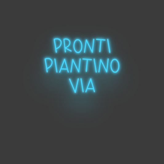 La tua scrittina pronti
piant...