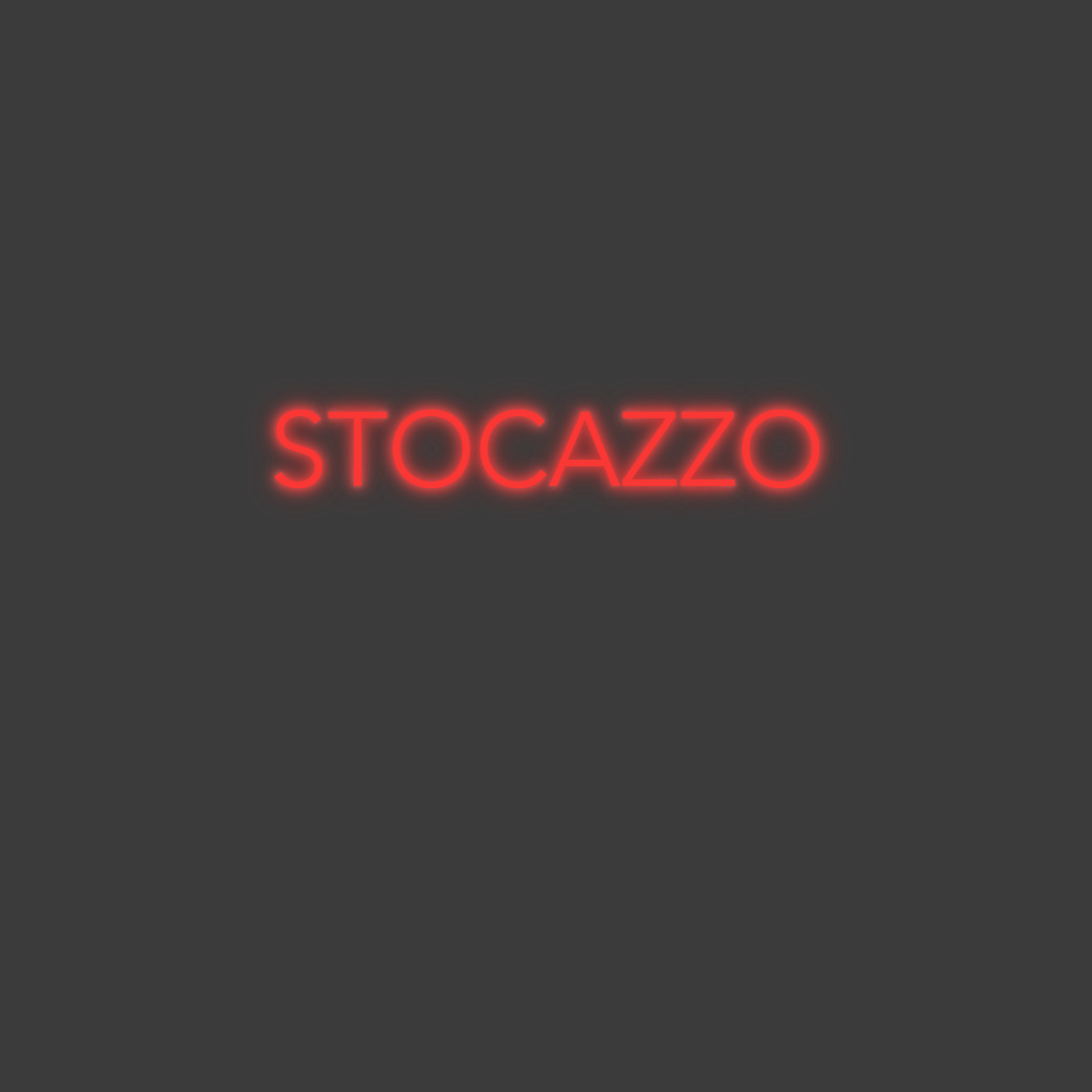 La tua scrittina STOCAZZO
