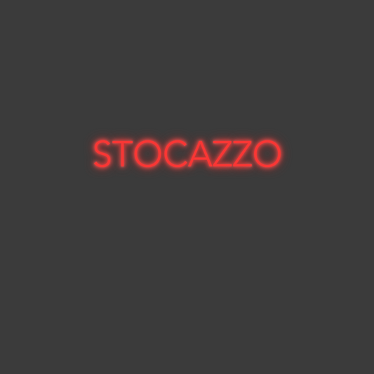 La tua scrittina STOCAZZO