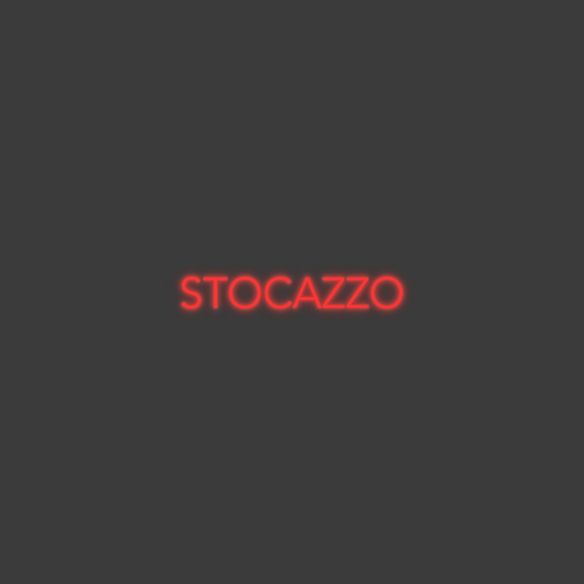 La tua scrittina STOCAZZO