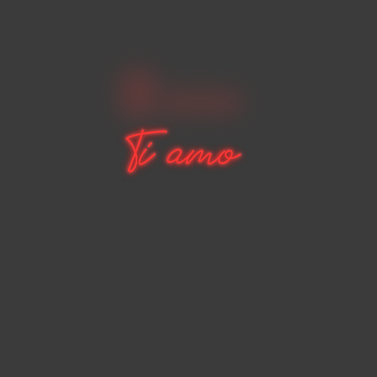 La tua scrittina Ti amo