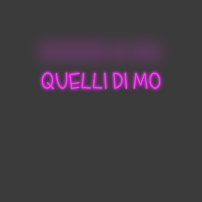 La tua scrittina QUELLI DI MO