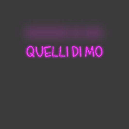 La tua scrittina QUELLI DI MO