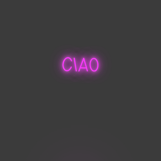 La tua scrittina ciao