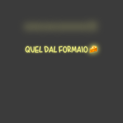 La tua scrittina Quel dal form...