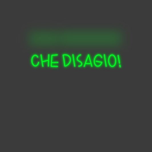 La tua scrittina Che disagio!